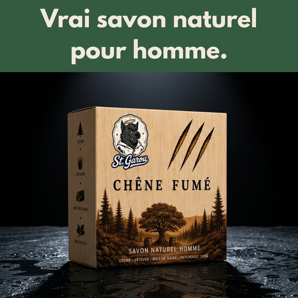 Savon bar - Chêne Fumé