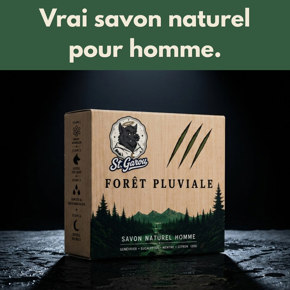 Savon bar - Forêt Pluviale