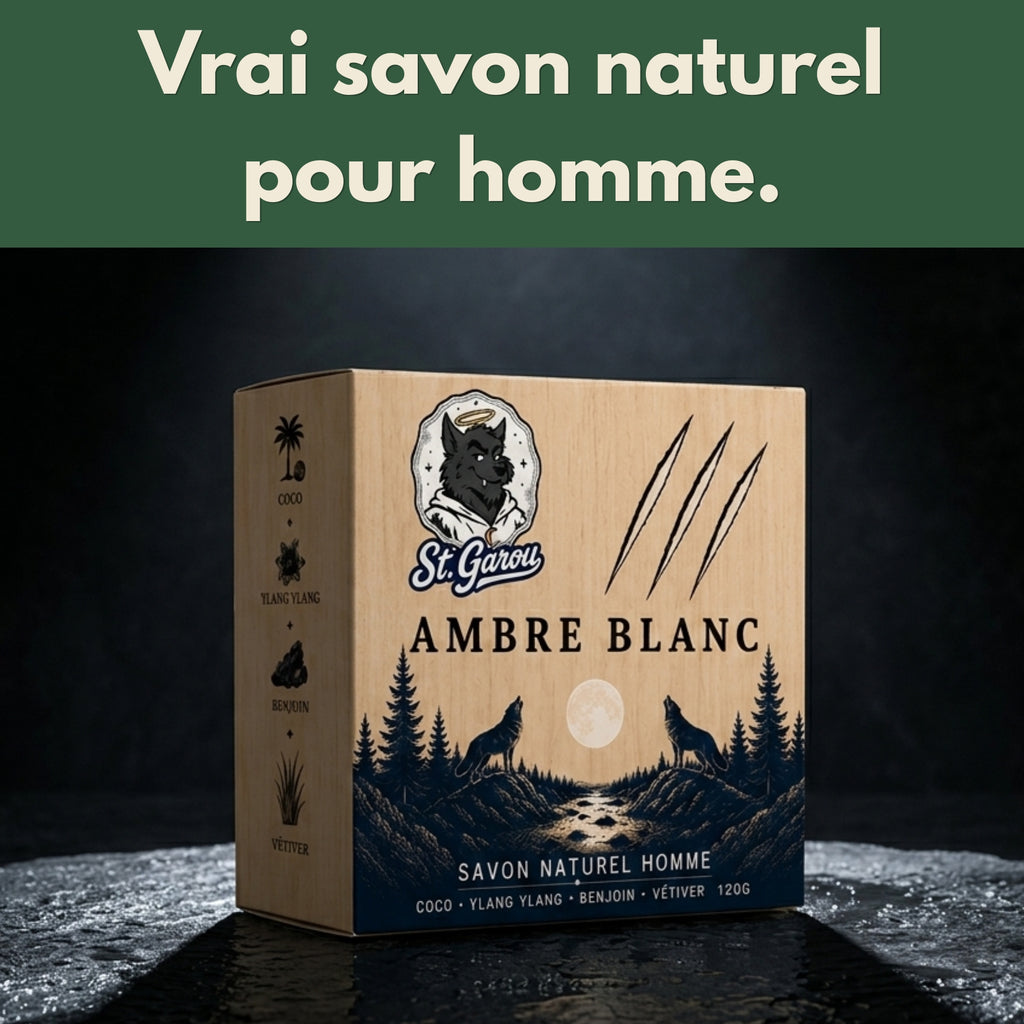 Savon bar - Ambre Blanc